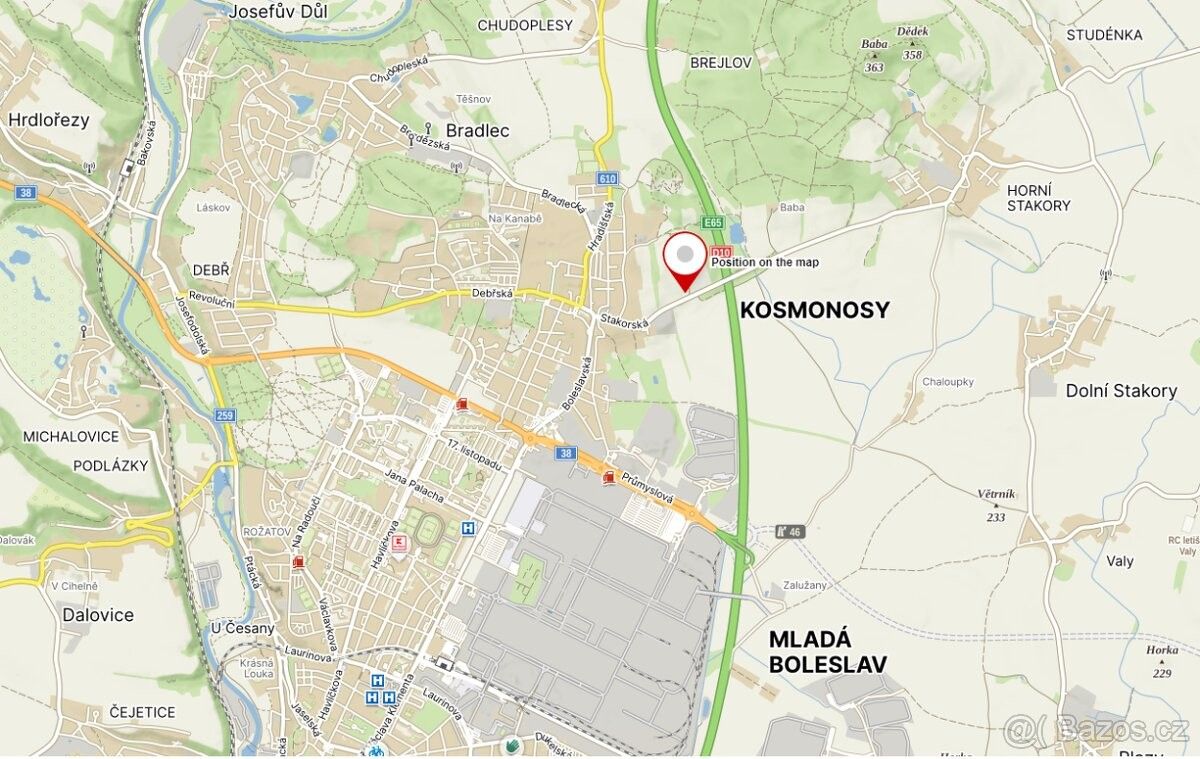 Prodej pozemek pro bydlení - Bakov nad Jizerou, 293 06