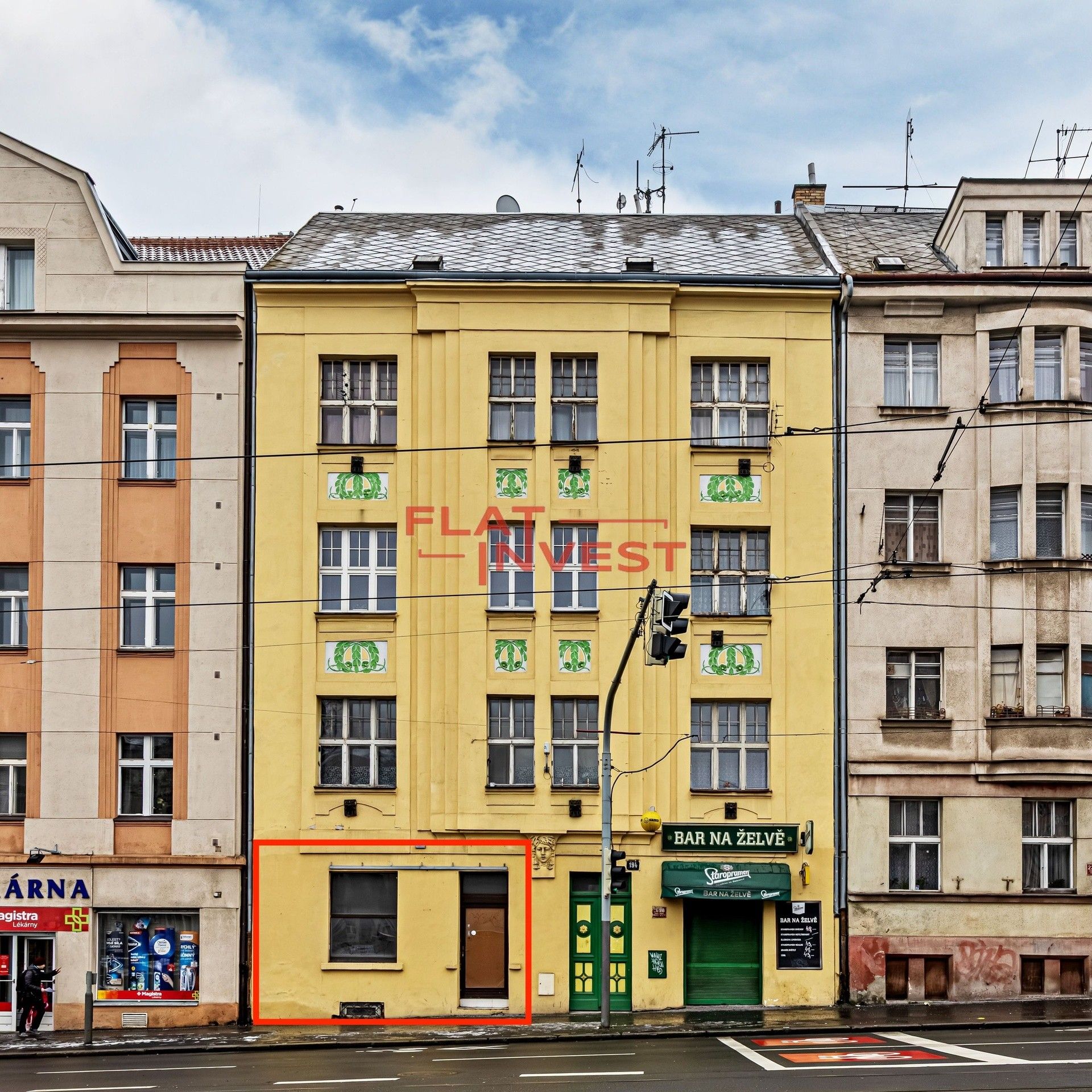 Obchodní prostory, Vinohradská, Praha, 75 m²