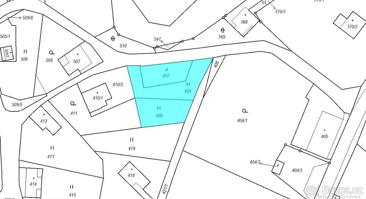 Prodej pozemek pro bydlení - Česká Lípa, 470 02, 841 m²