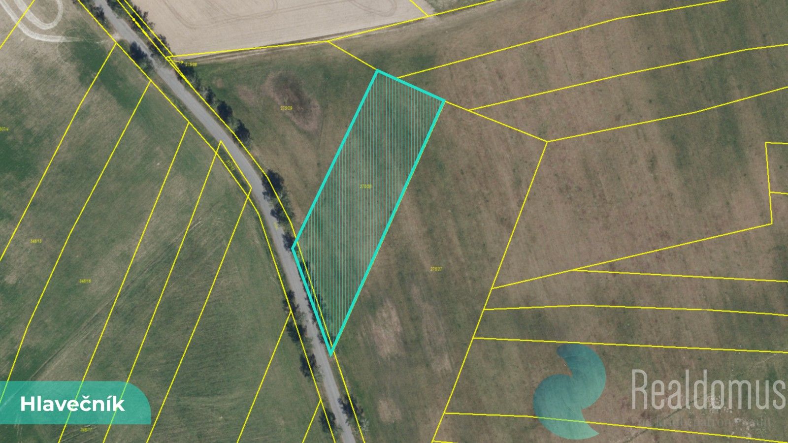 Zemědělské pozemky, , Hlavečník, 3 m²