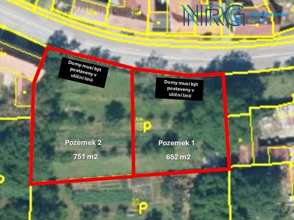 Prodej pozemek pro bydlení - Ježov, 696 48, 652 m²