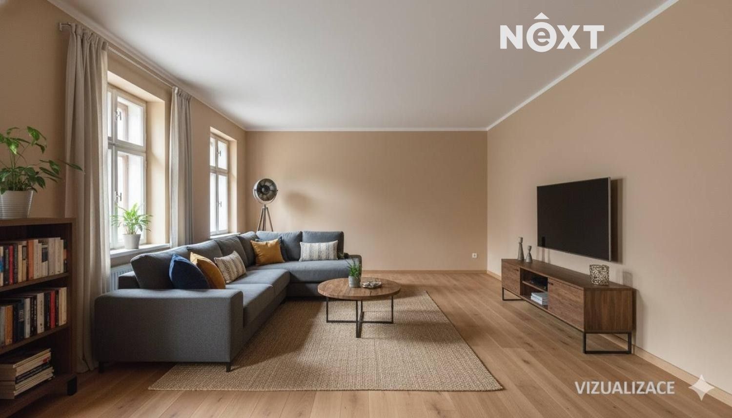 2+kk, Rudolfovská tř., České Budějovice, 48 m²