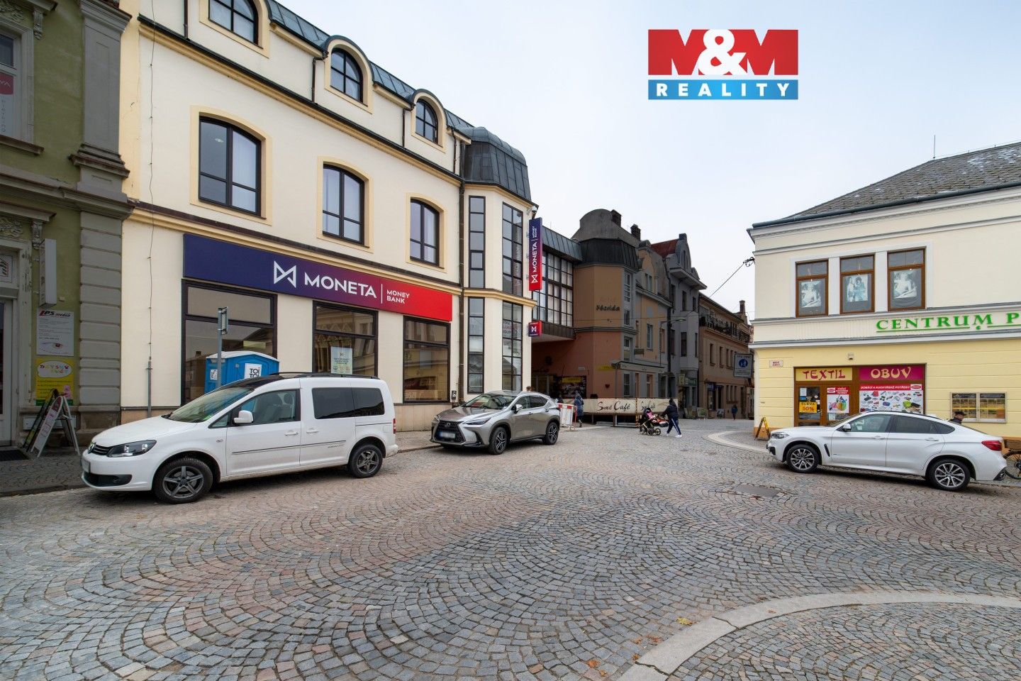 Obchodní prostory, Mírové nám., Ústí nad Orlicí, 1 000 m²