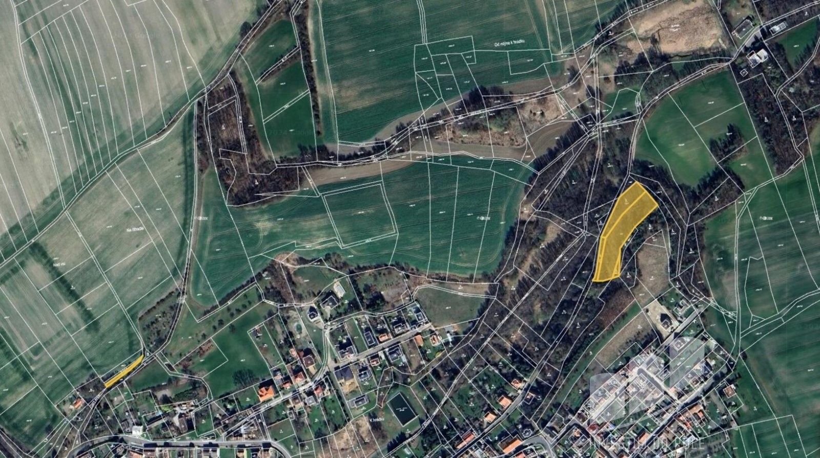 Zemědělské pozemky, Nová Ves, Hradečno, 525 m²