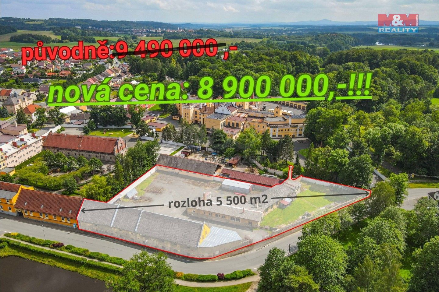 Výrobní prostory, Kyjovská, Chodová Planá, 1 564 m²