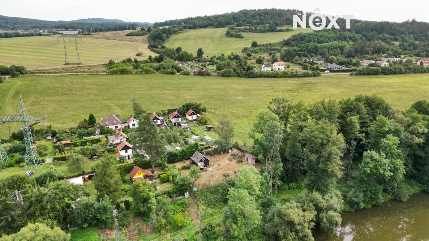 Prodej zahrada - Chrást nad Sázavou, Týnec nad Sázavou, 849 m²