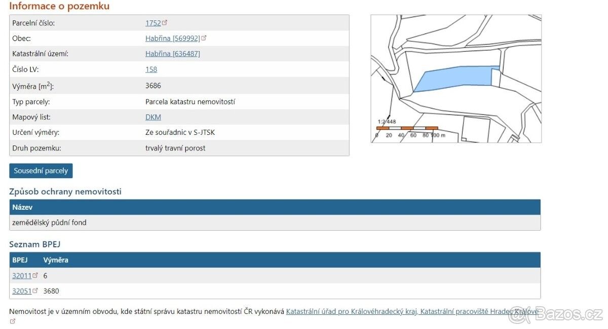 Ostatní, Smiřice, 503 03, 3 686 m²