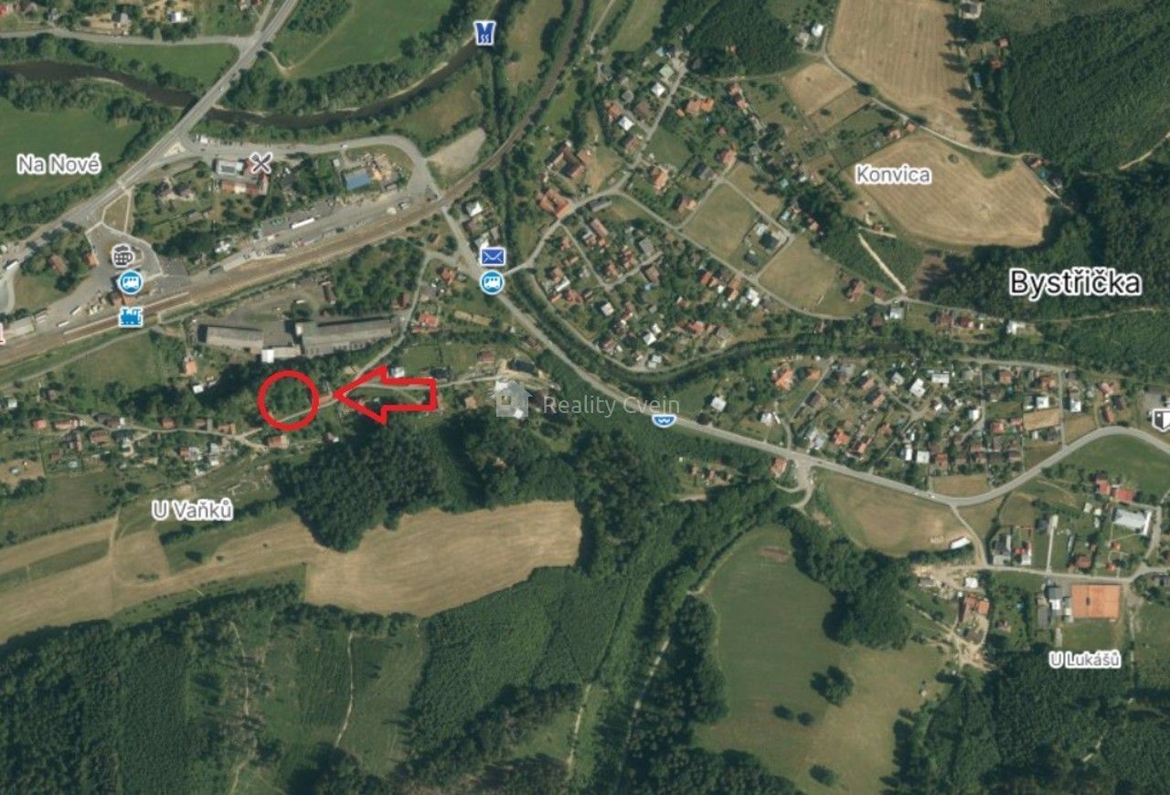 Prodej pozemek pro bydlení - Bystřička, 618 m²