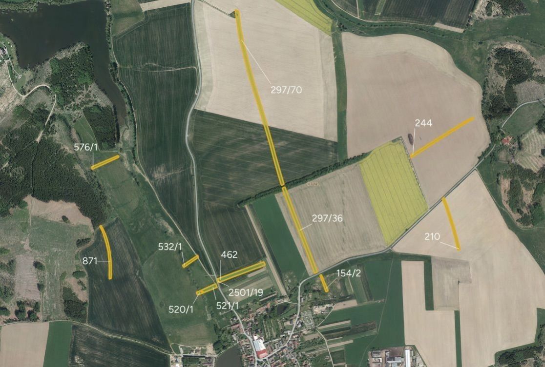 Zemědělské pozemky, Předín, 675 27, 30 349 m²