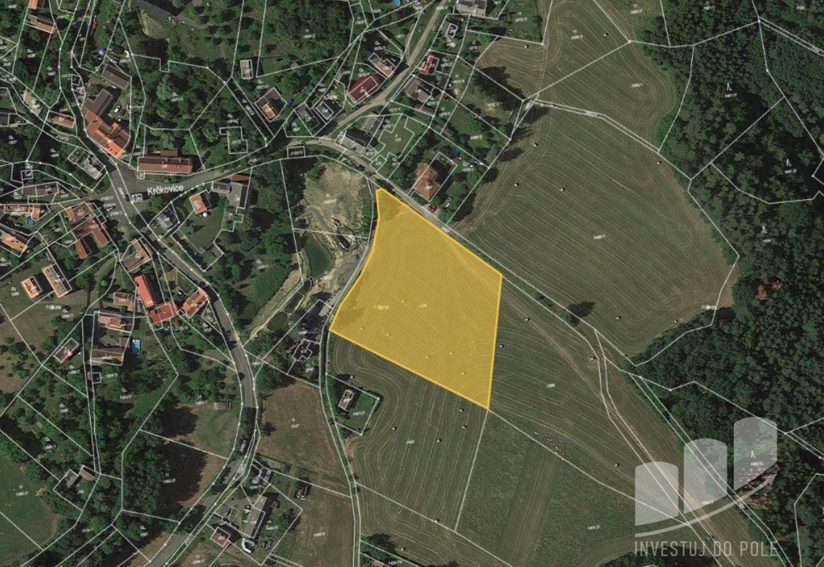 Zemědělské pozemky, Krčkovice, Hrubá Skála, 4 997 m²