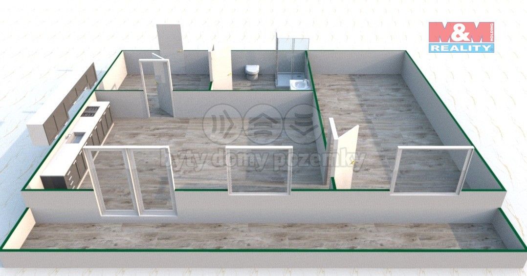 1+1, Frýdek-Místek, 738 01, 33 m²