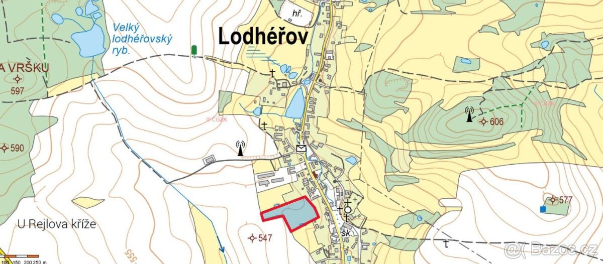 Prodej zahrada - Lodhéřov, 378 26, 17 249 m²