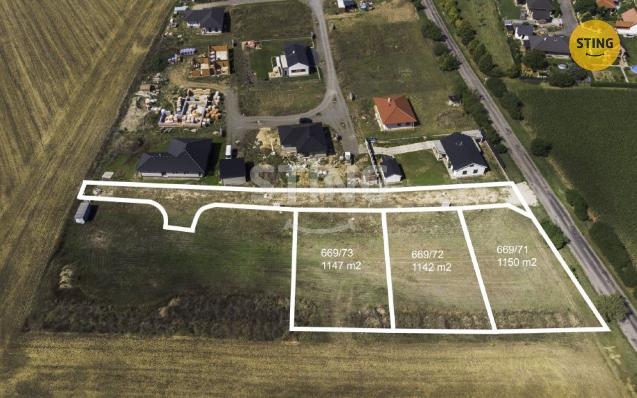 Pozemky pro bydlení, Cítov, 1 142 m²