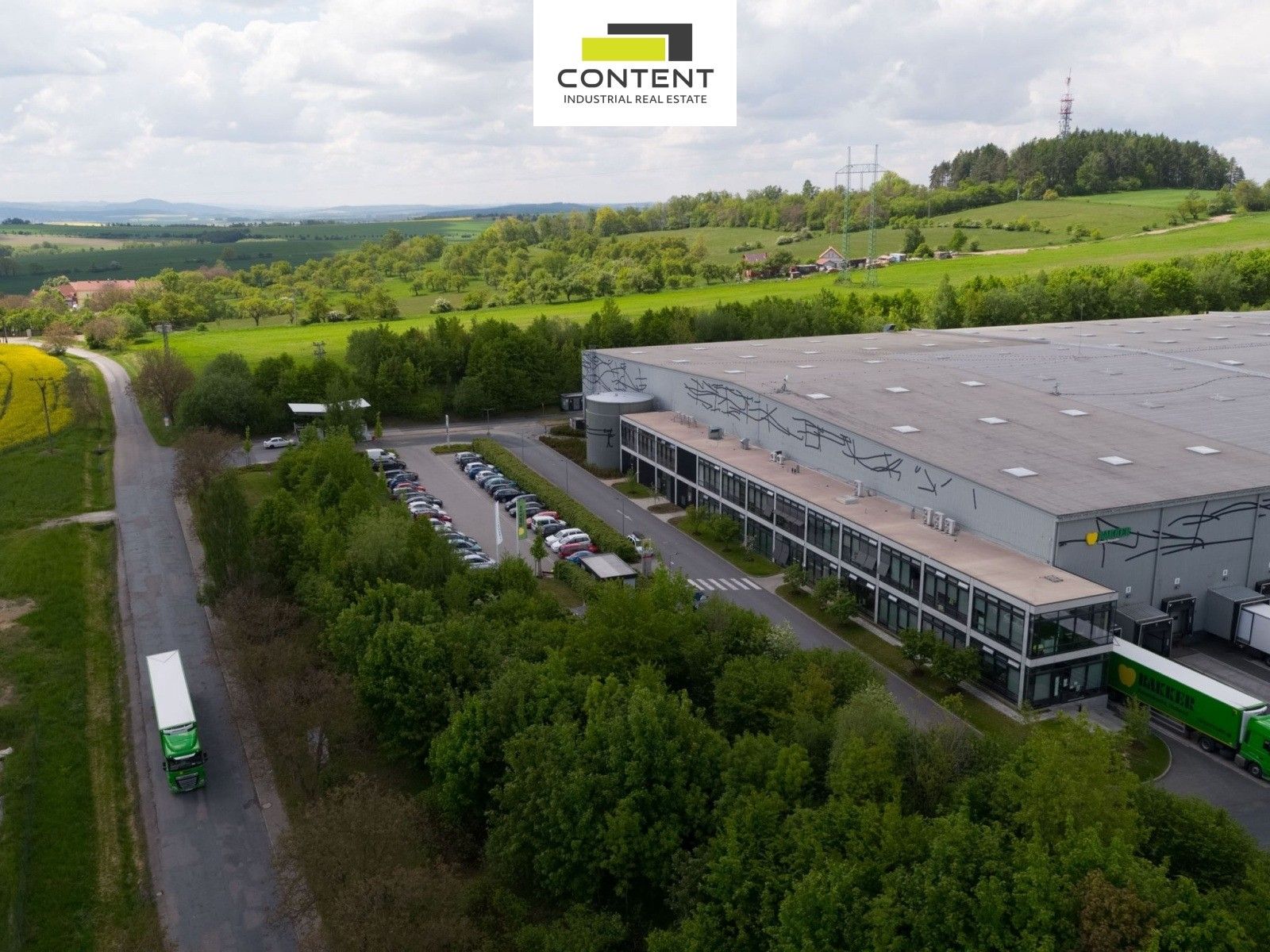 Pronájem výrobní prostory - Měchnov, Divišov, 7 079 m²