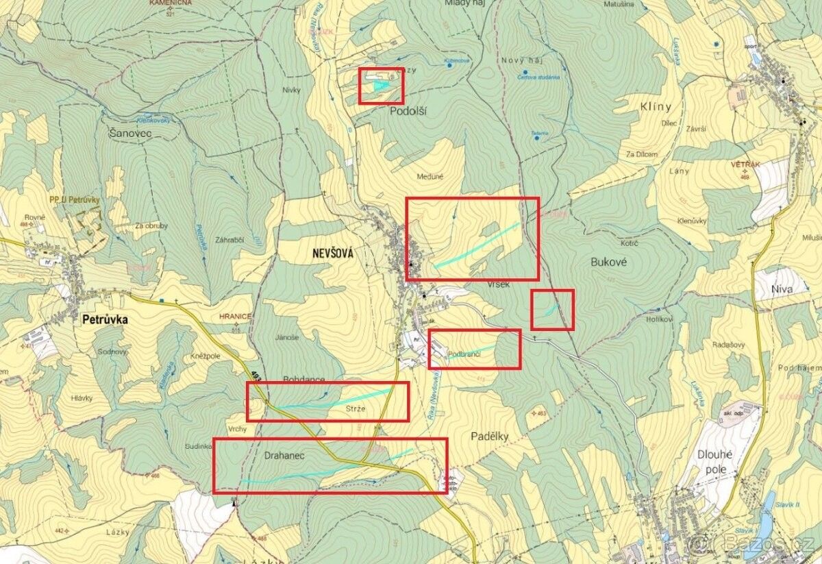 Zemědělské pozemky, Slavičín, 763 21, 39 496 m²