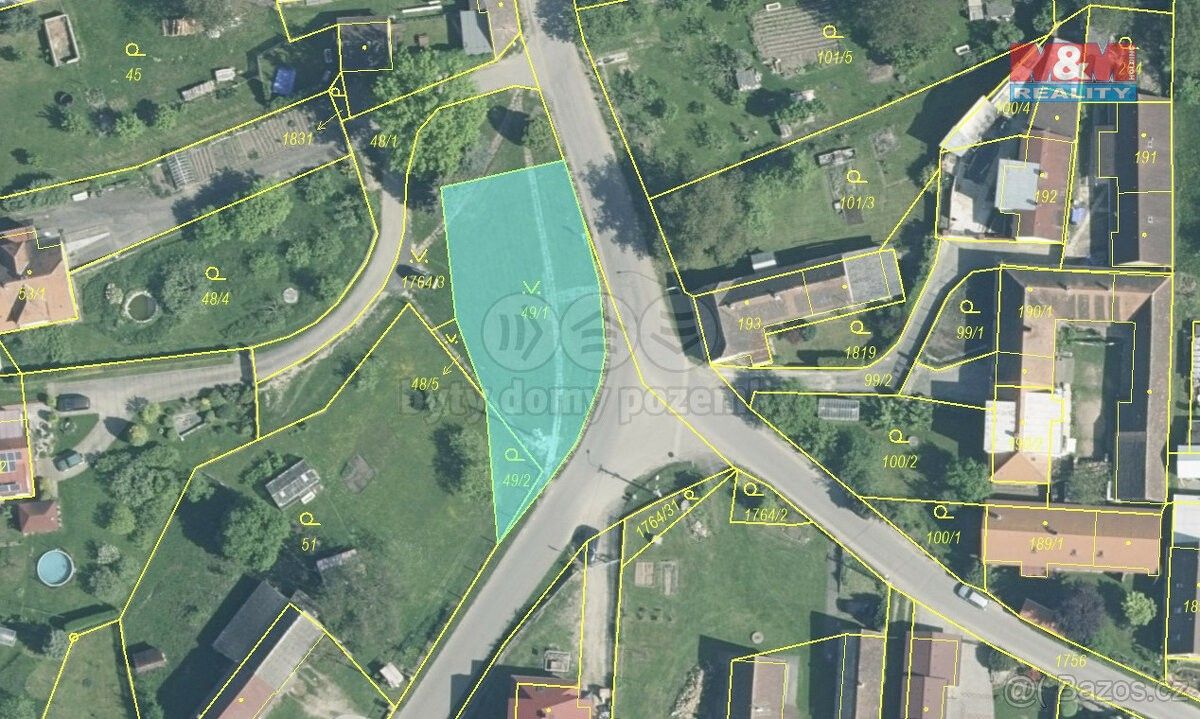 Prodej pozemek pro bydlení - Albrechtice nad Vltavou, 398 16, 694 m²