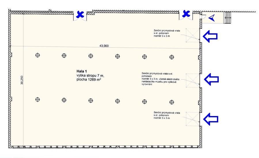 Pronájem sklad - Beroun-Město, Beroun, 1 338 m²