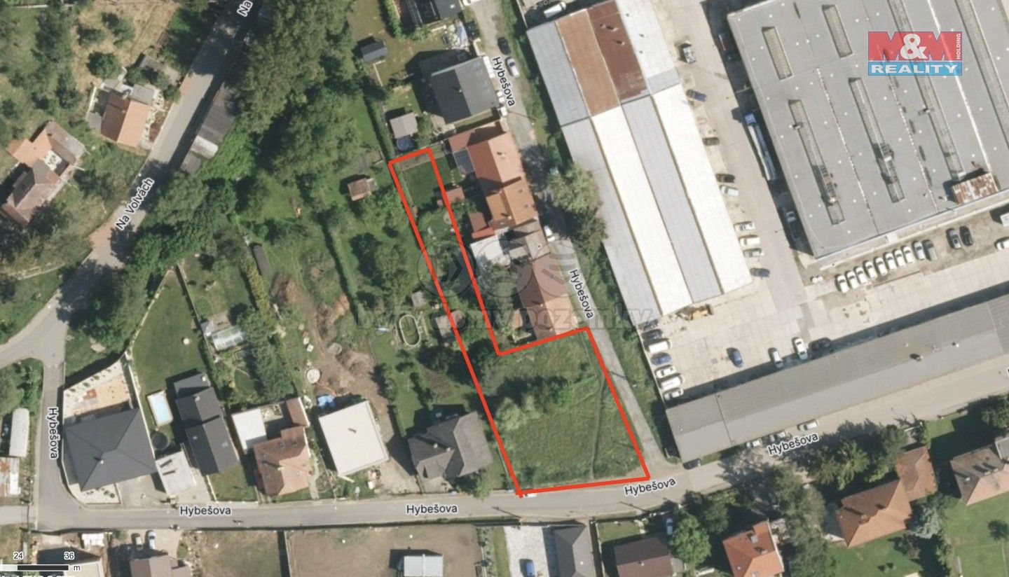 Pozemky pro bydlení, Hybešova, Ivančice, 1 629 m²