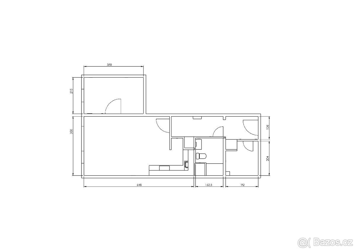 Pronájem byt 2+kk - Rýmařov, 795 01, 44 m²