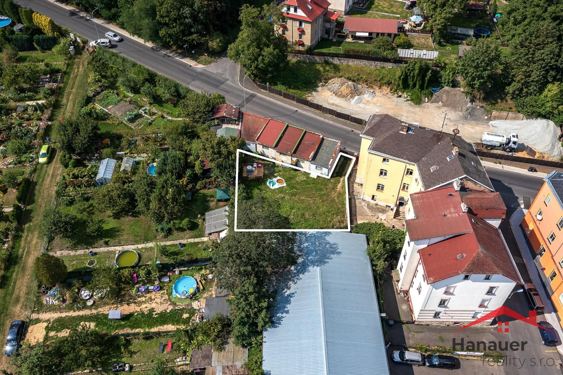 Prodej pozemek pro bydlení - Vi-Letná, Děčín, 343 m²