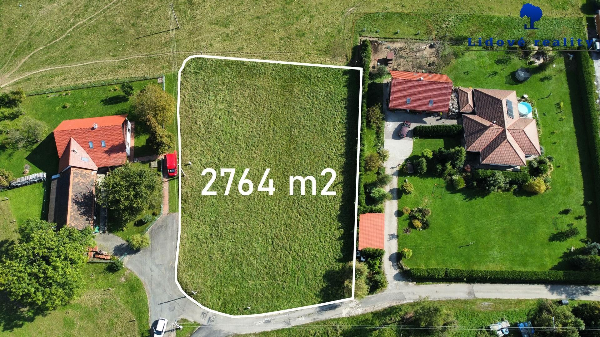 Pozemky pro bydlení, Dolní Domaslavice, 2 764 m²