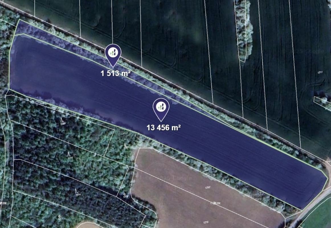 Zemědělské pozemky, Nová Ves, 14 969 m²