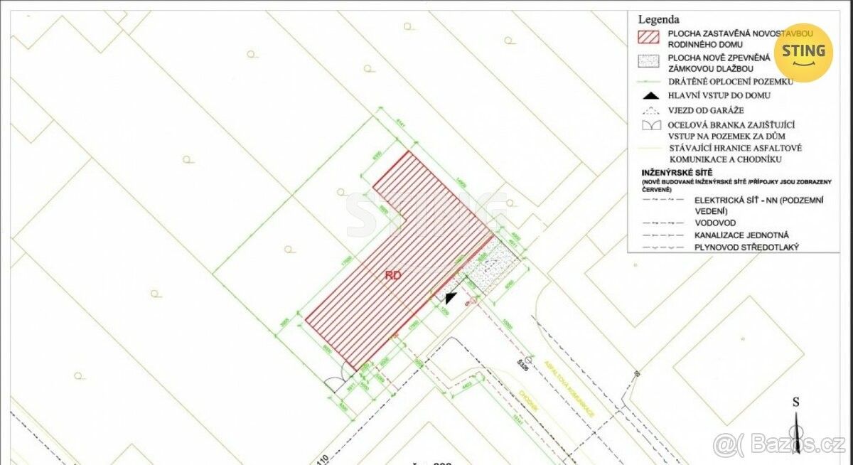 Prodej zahrada - Hrušky, 691 56, 697 m²