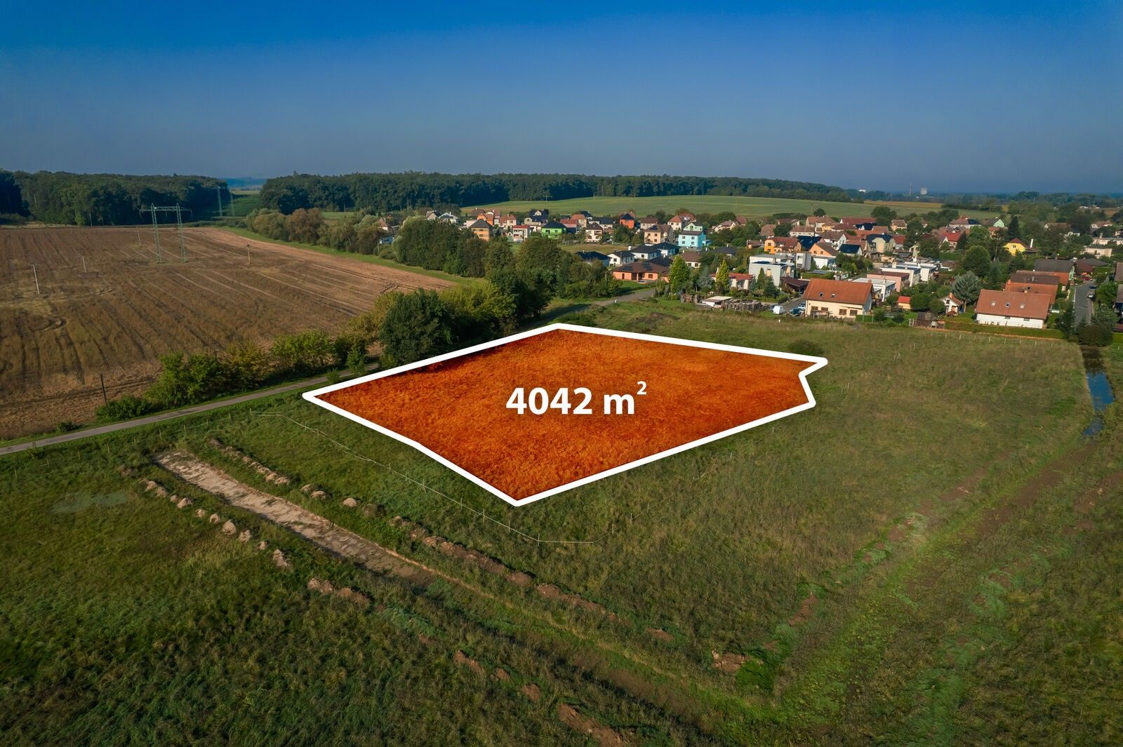 Prodej pozemek pro bydlení - Valy, 4 042 m²