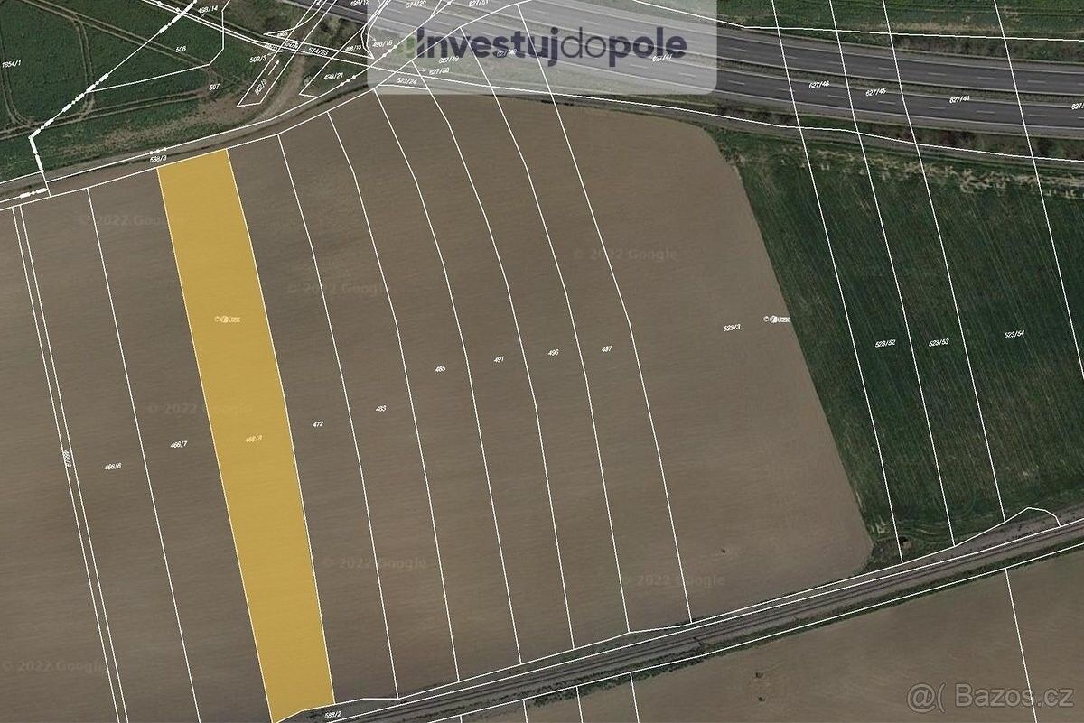 Prodej zemědělský pozemek - Jeneč, 252 61, 5 206 m²