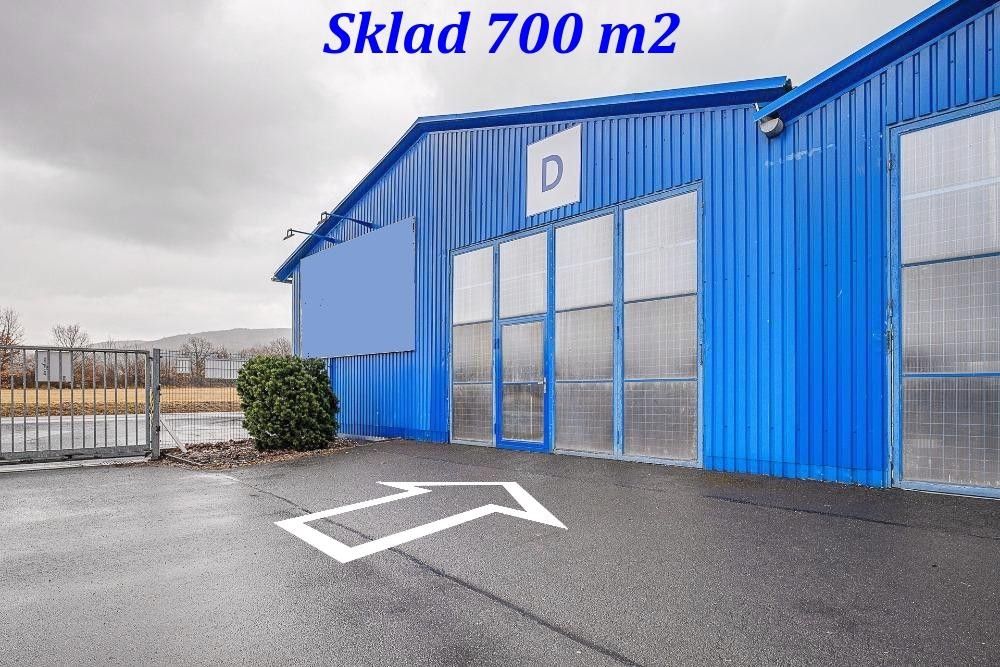 Sklady, Osov, 700 m²