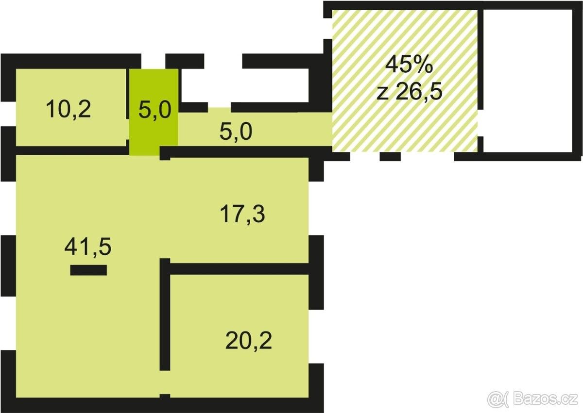 Pronájem byt 3+1 - Červený Kostelec, 549 41, 100 m²