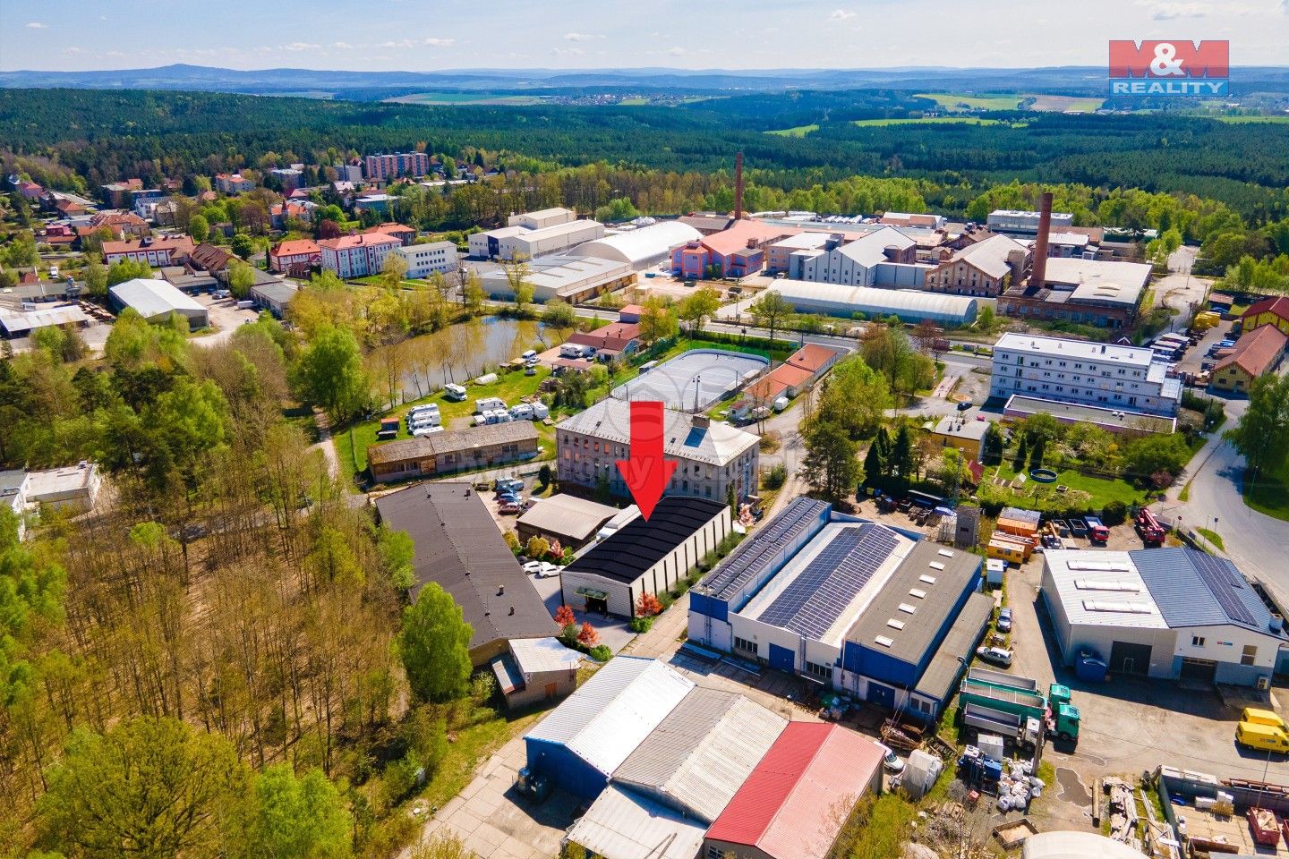 Výrobní prostory, Horní Bříza, 283 m²