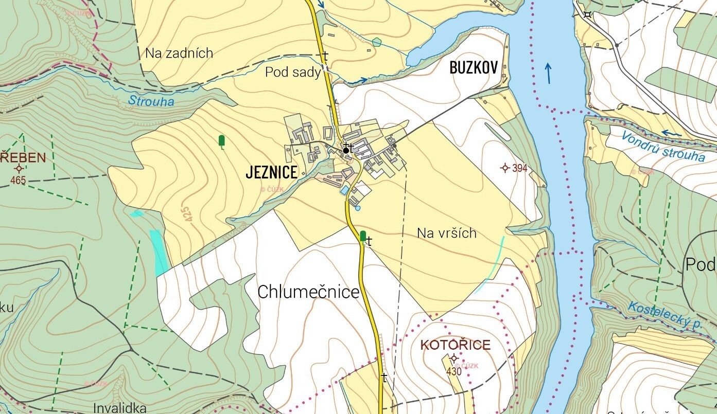 Lesy, Jeznice, Hluboká nad Vltavou, 8 m²