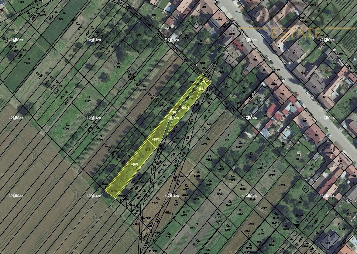 Prodej pozemek pro bydlení - Starý Poddvorov, 696 16