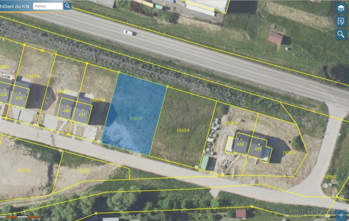 Prodej pozemek pro bydlení - Vlašim, 258 01, 772 m²