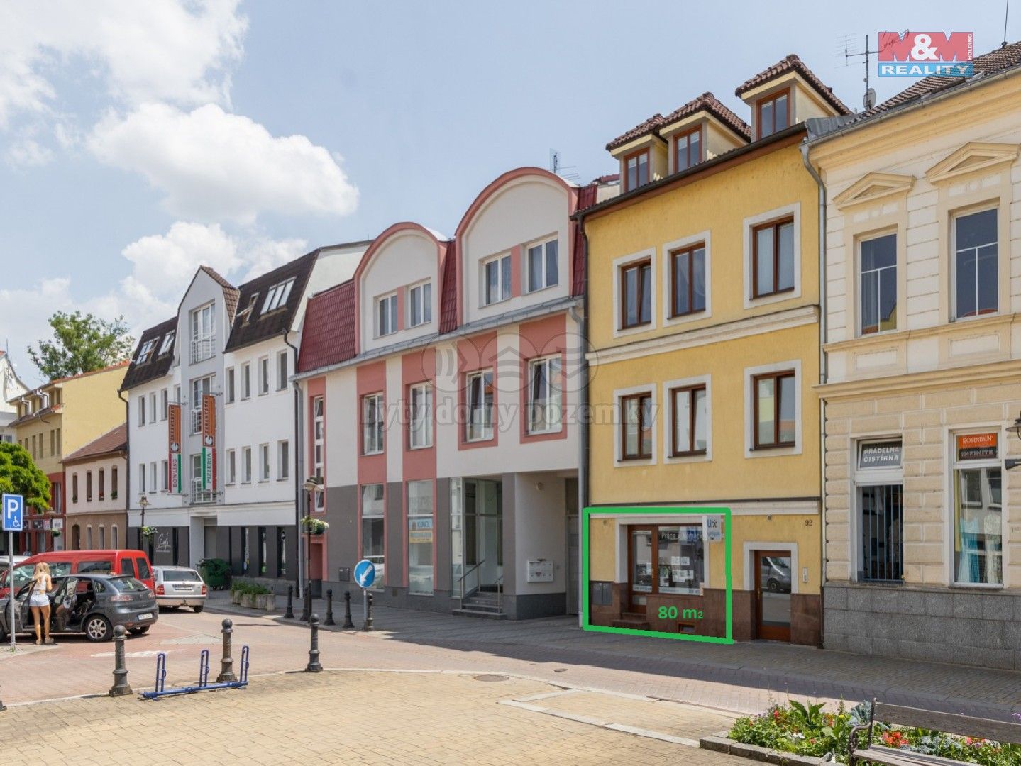 Kanceláře, Palackého náměstí, Strakonice, 80 m²