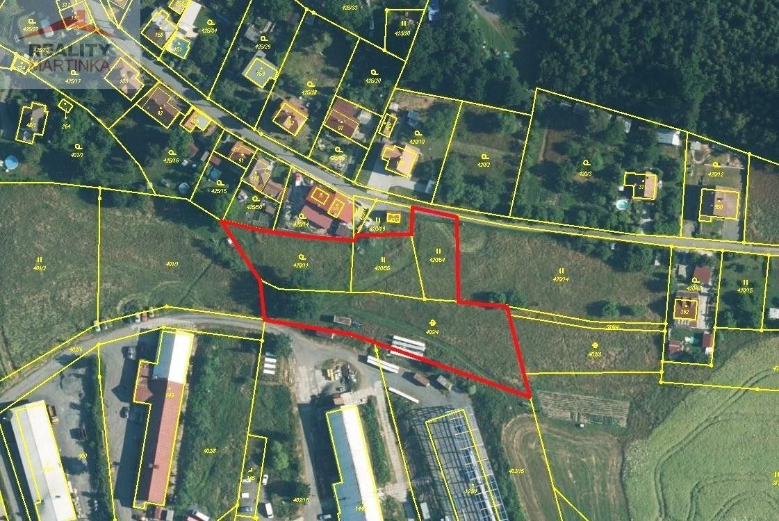 Komerční pozemky, Bynina, Valašské Meziříčí, 4 029 m²