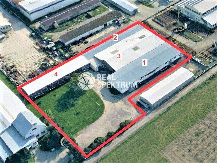 Prodej výrobní prostory - Oblekovice, Znojmo, 5 350 m²