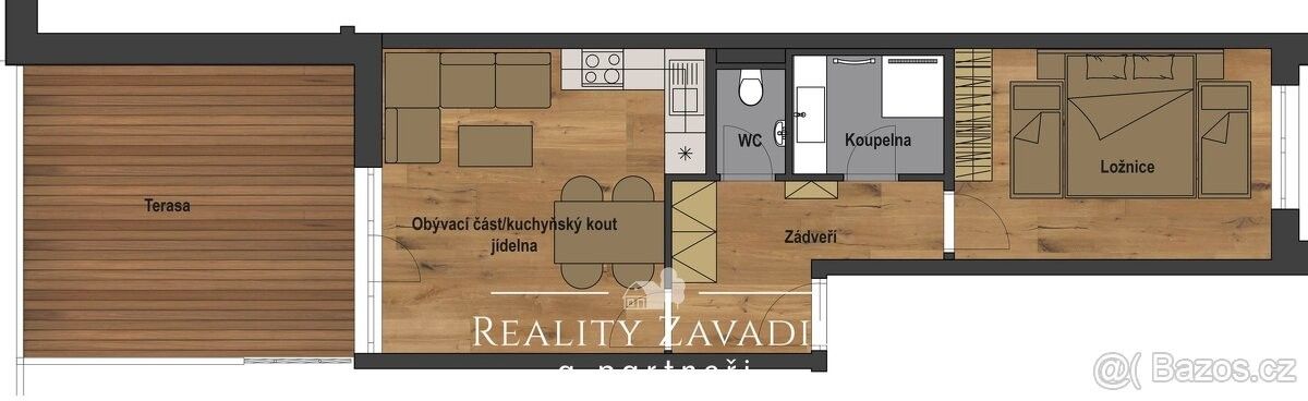 Prodej byt 2+kk - Rokytnice v Orlických horách, 517 61, 48 m²