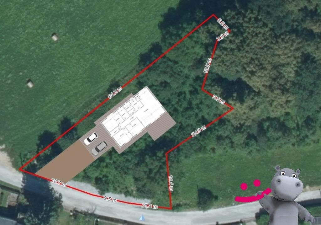 Prodej pozemek pro bydlení - Velké Kunětice, 790 52, 1 161 m²