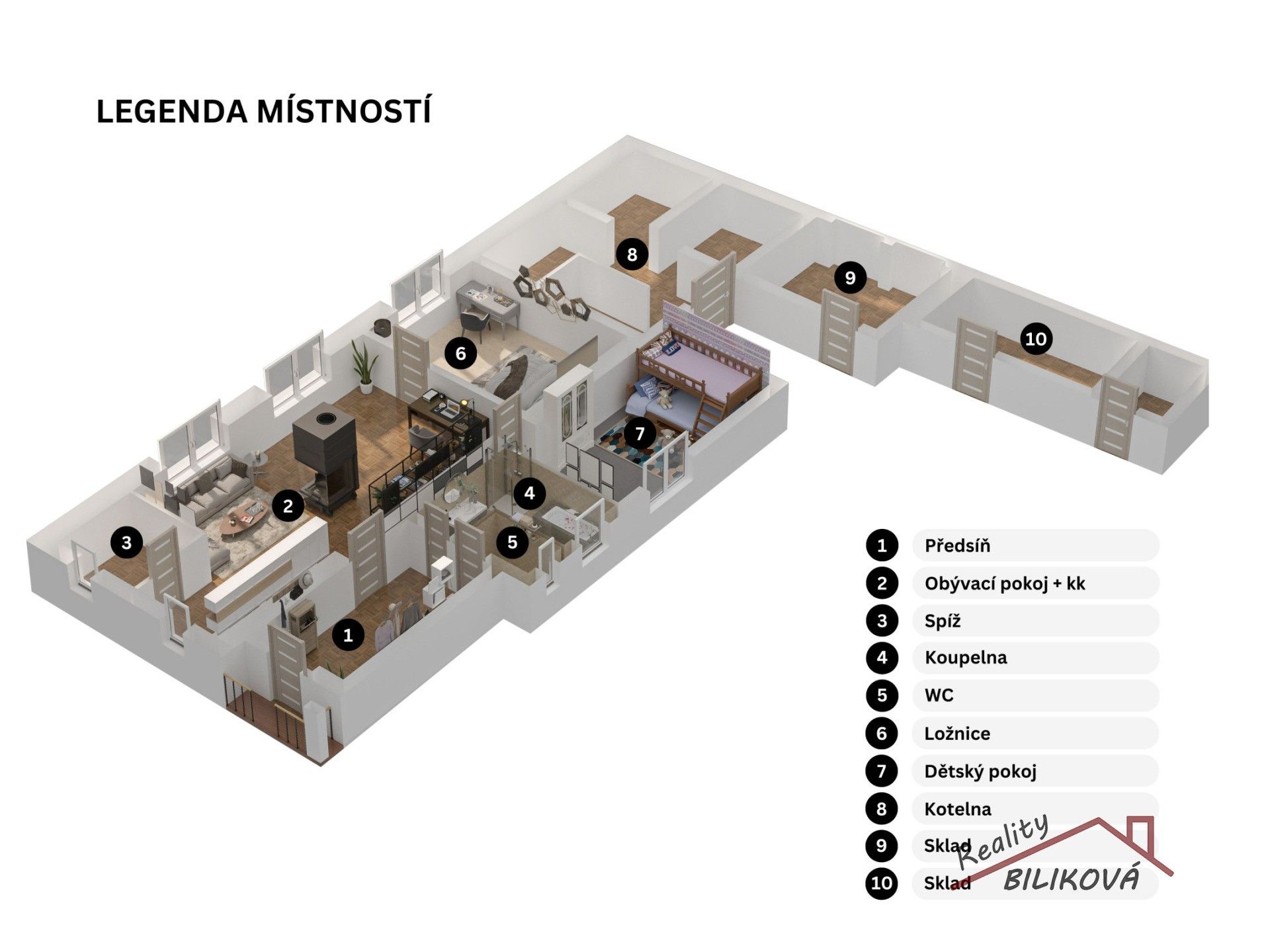 Ostatní, Polerady, 100 m²