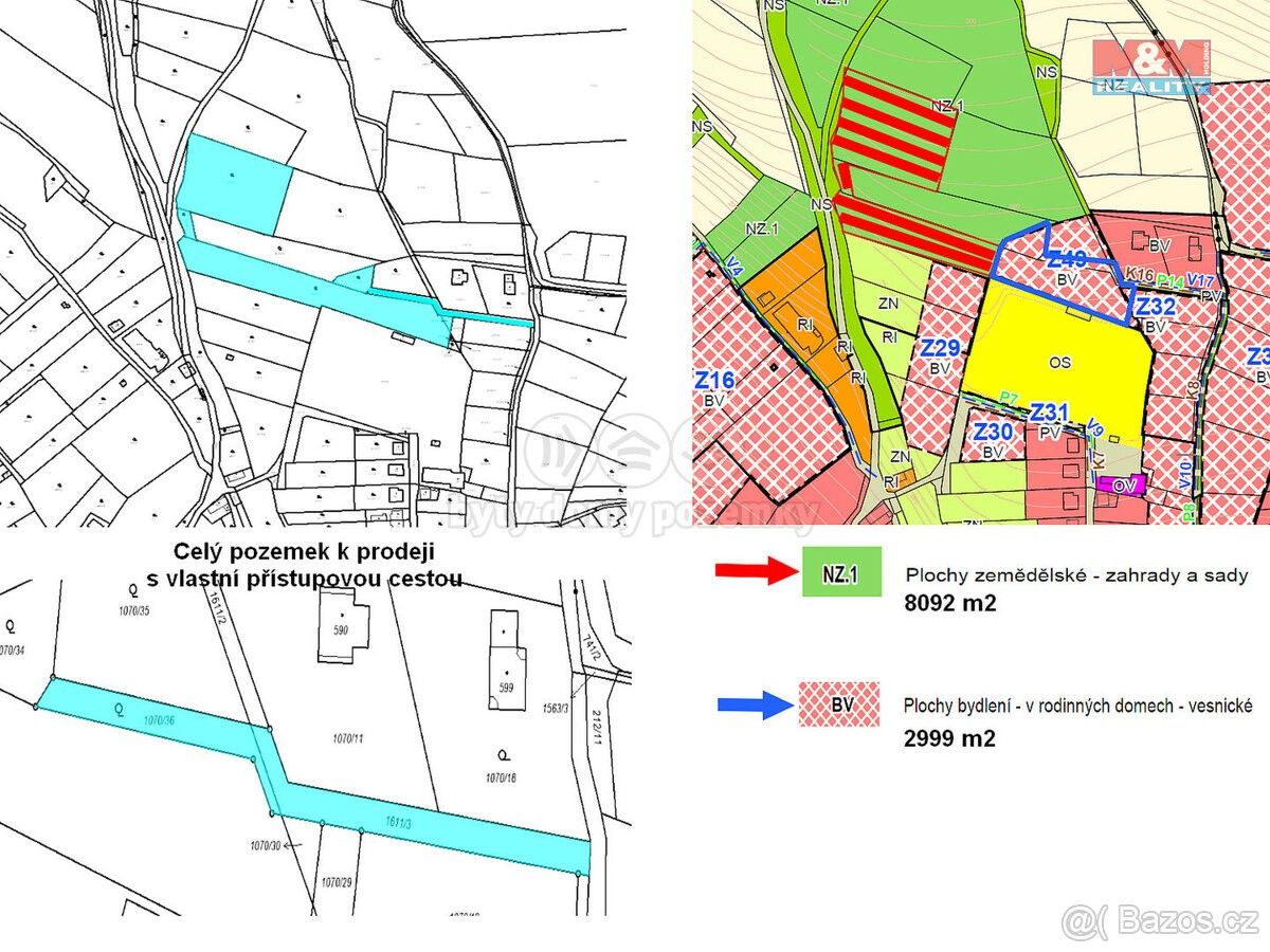 Prodej pozemek - Žitenice, 411 41, 11 091 m²