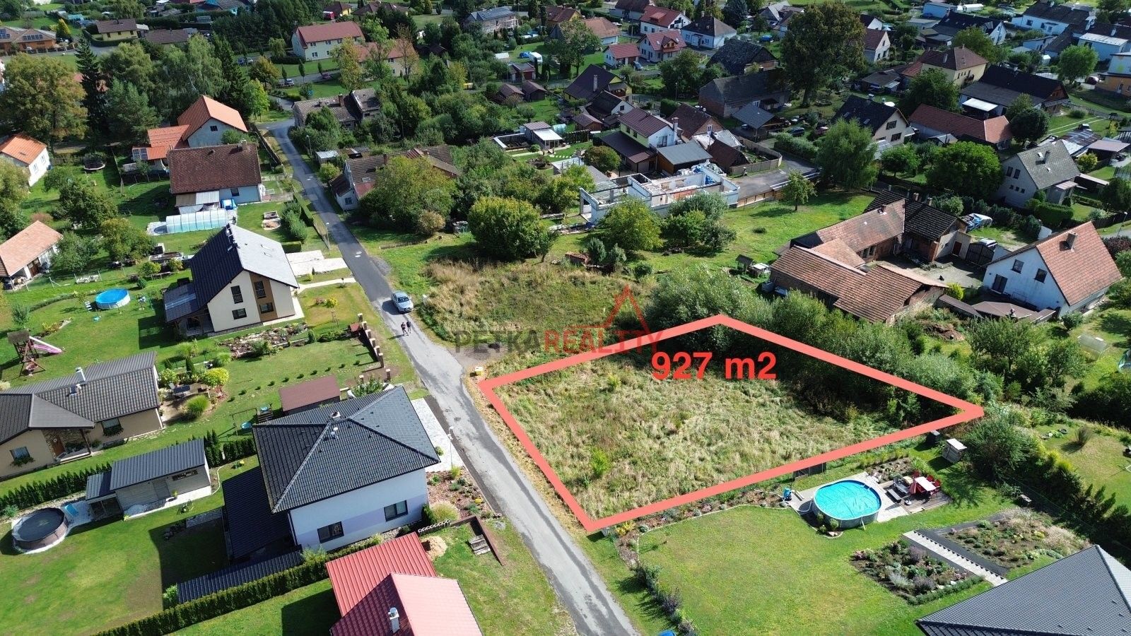 Prodej pozemek pro bydlení - Semanín, 927 m²