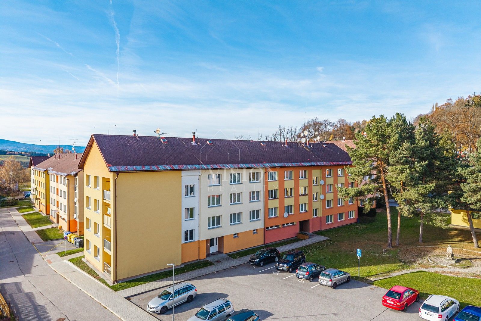 2+1, Sídliště Míru, Horní Planá, 57 m²