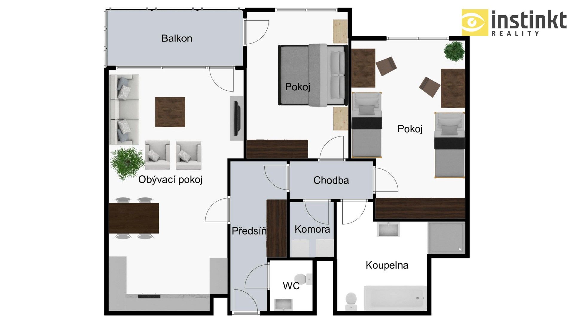 Pronájem byt 3+kk - Zvoncovitá, Praha, 86 m²