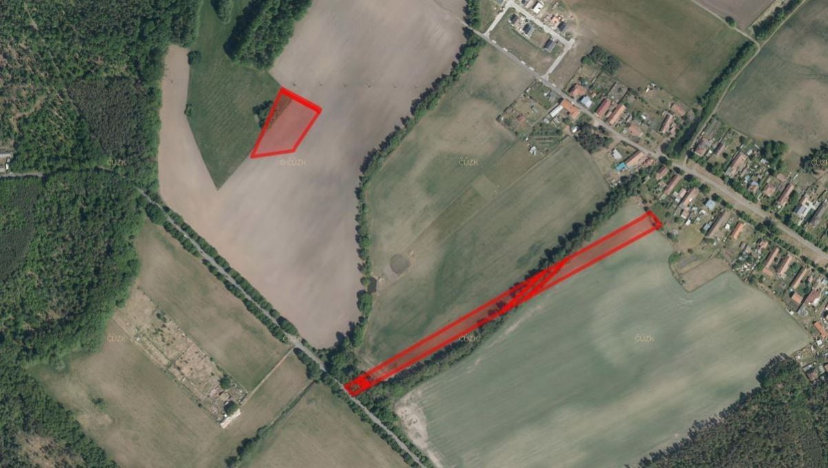 Zemědělské pozemky, Nerad, Živanice, 48 632 m²