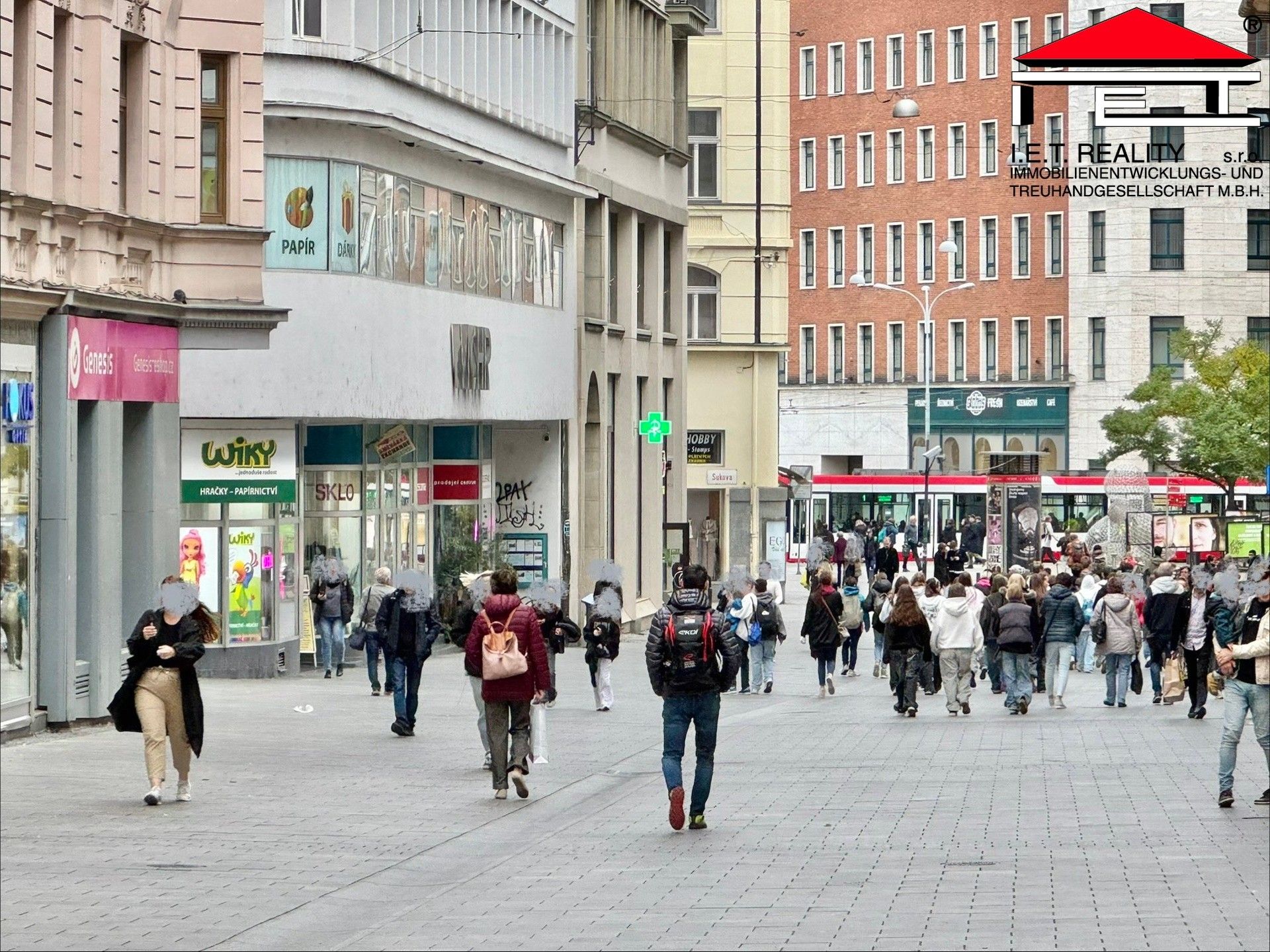Obchodní prostory, Kobližná, Brno, 128 m²