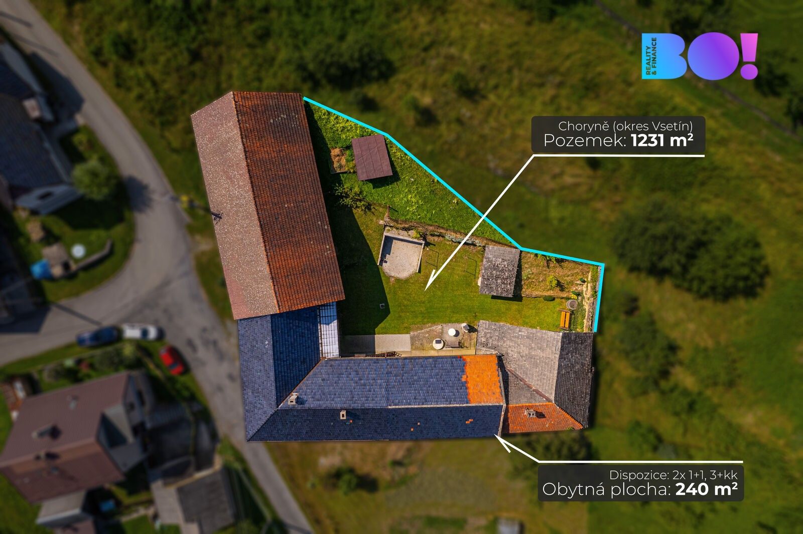 Prodej zemědělská usedlost - Choryně, 240 m²