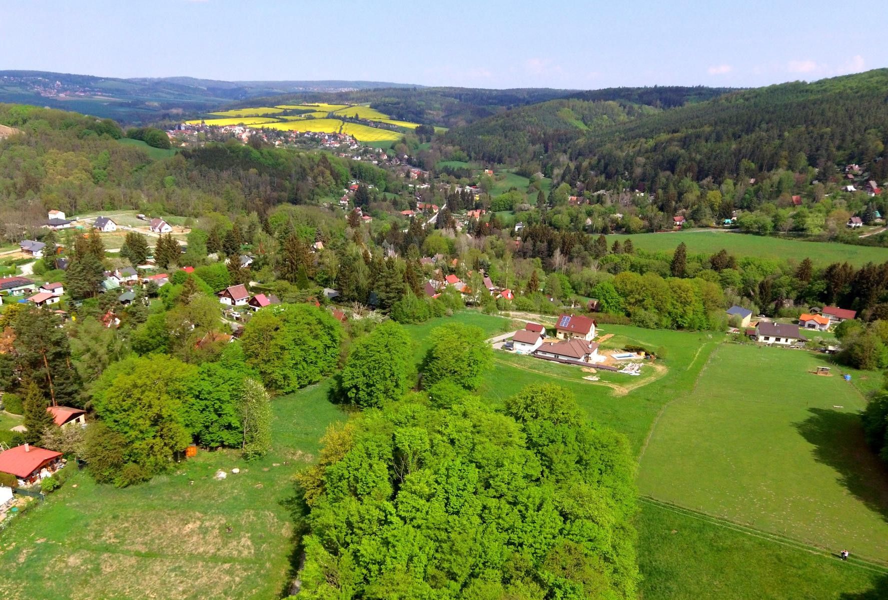 Prodej louka - osada Na Hradcích, Stříbrná Skalice, 12 000 m²