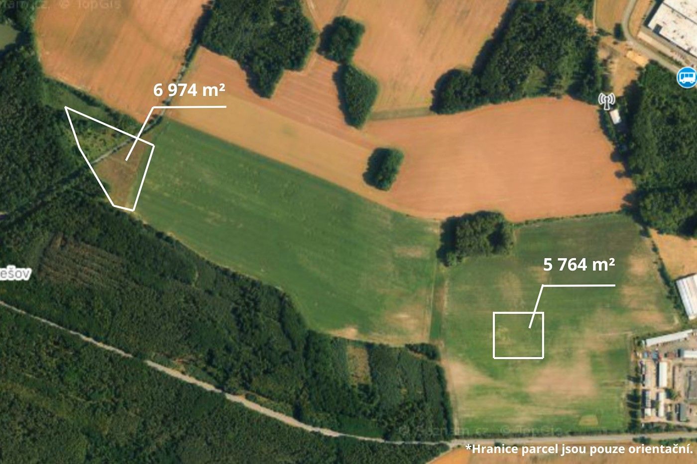 Zemědělské pozemky, Pardubice, 12 m²